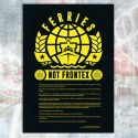 Ferries Not Frontex Plakat