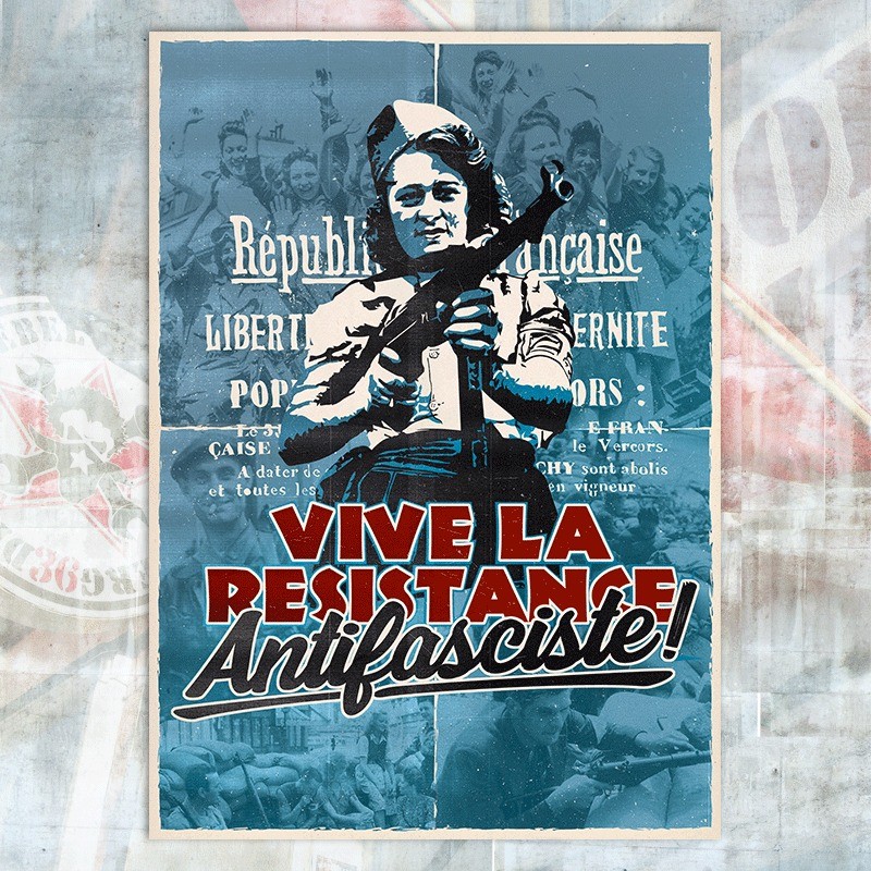 Resistance Antifasciste Poster
