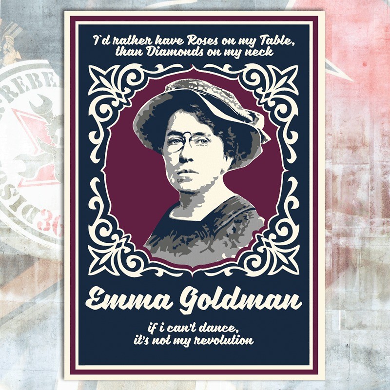 Emma Goldman Postcard