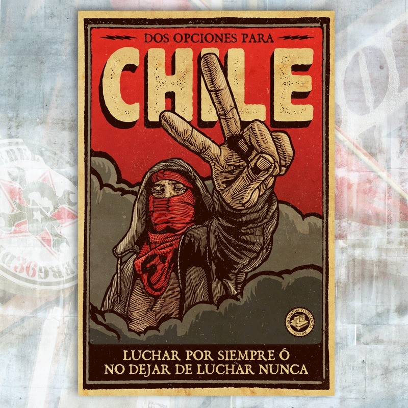 Chile Solidaritäts Poster