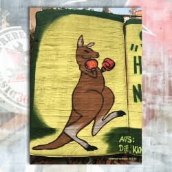 postcard Känguru