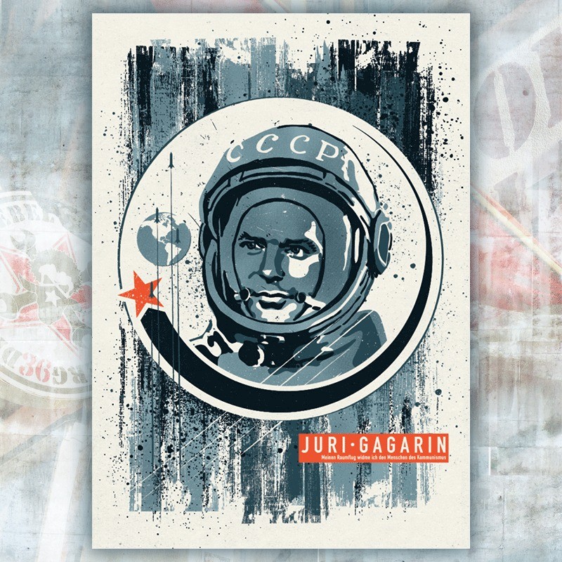 Juri Gagarin Poster