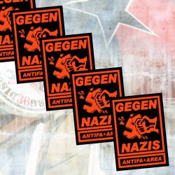 Gegen Nazis Sticker