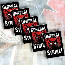General Strike Sticker