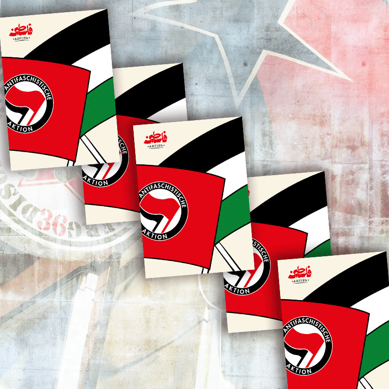 Antifa Palestine Sticker