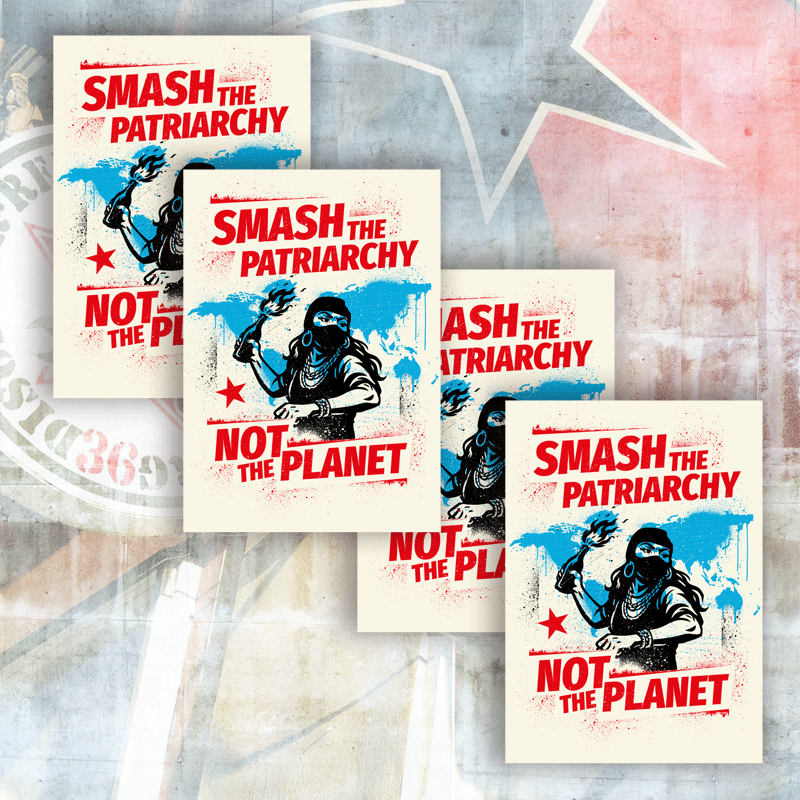 Smash Patriarchy Sticker