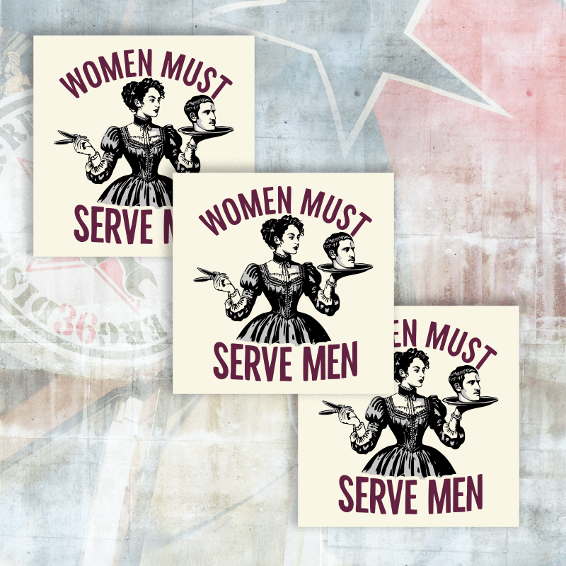 must serve Sticker